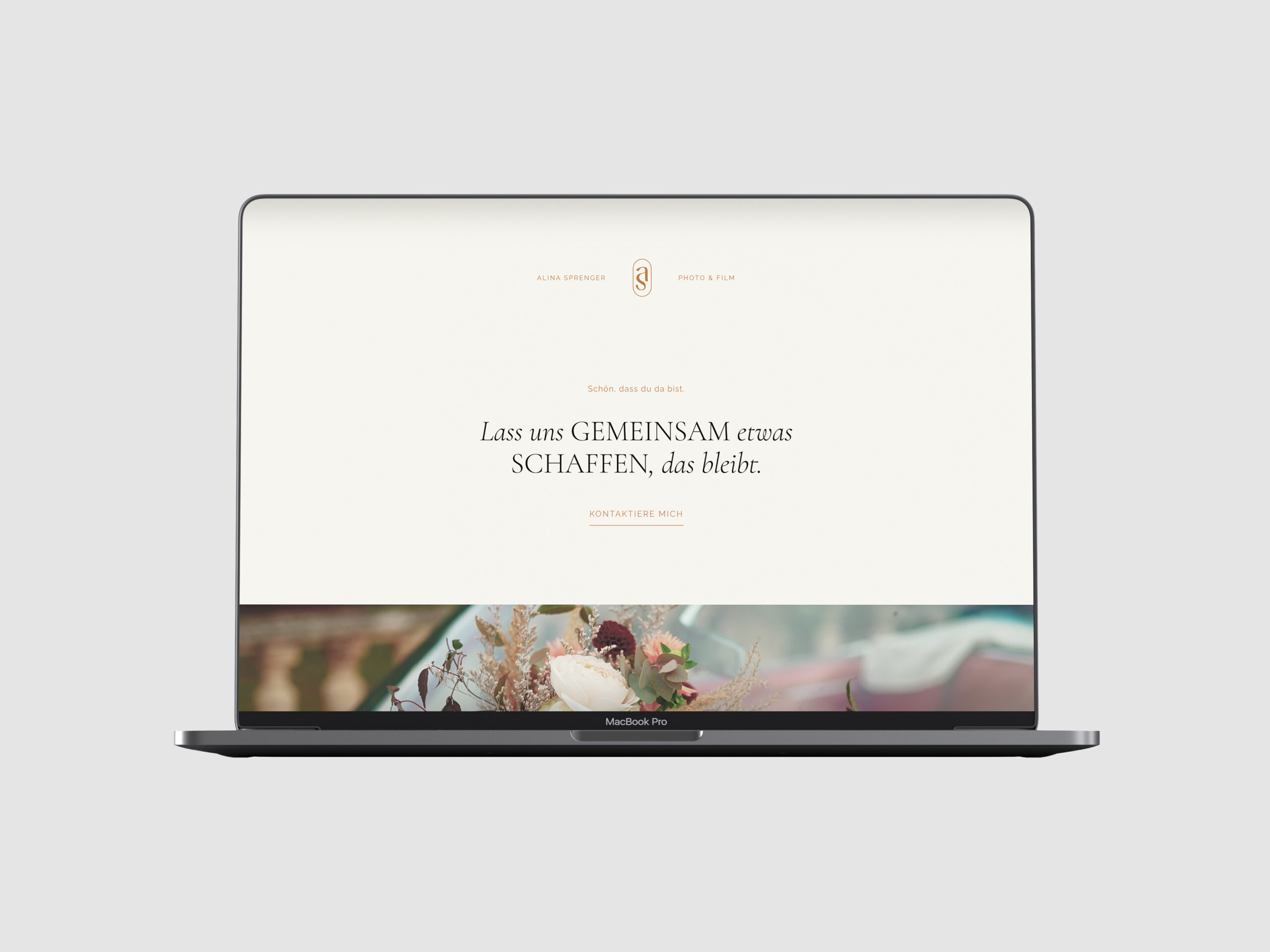 Bezel-Less Macbook Pro with Touch Bar Mockup by Anthony Boyd Gra