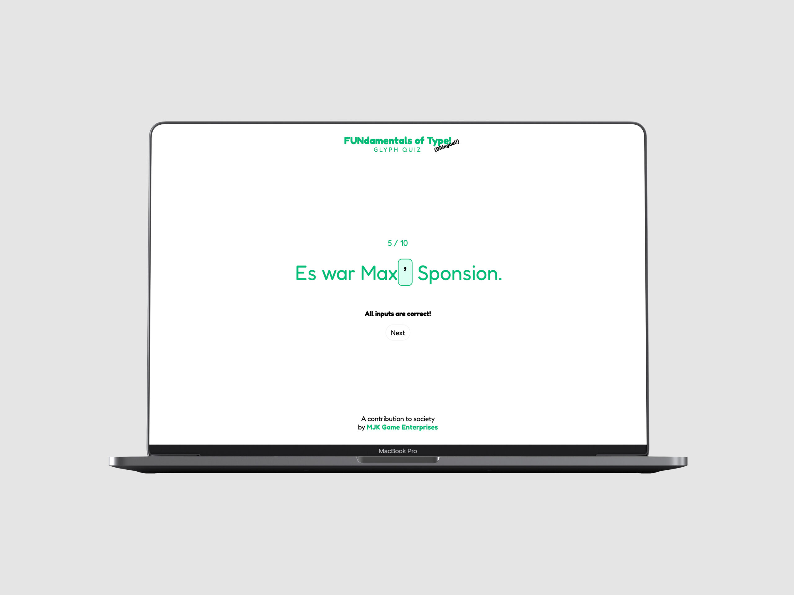 Bezel-Less Macbook Pro with Touch Bar Mockup by Anthony Boyd Gra