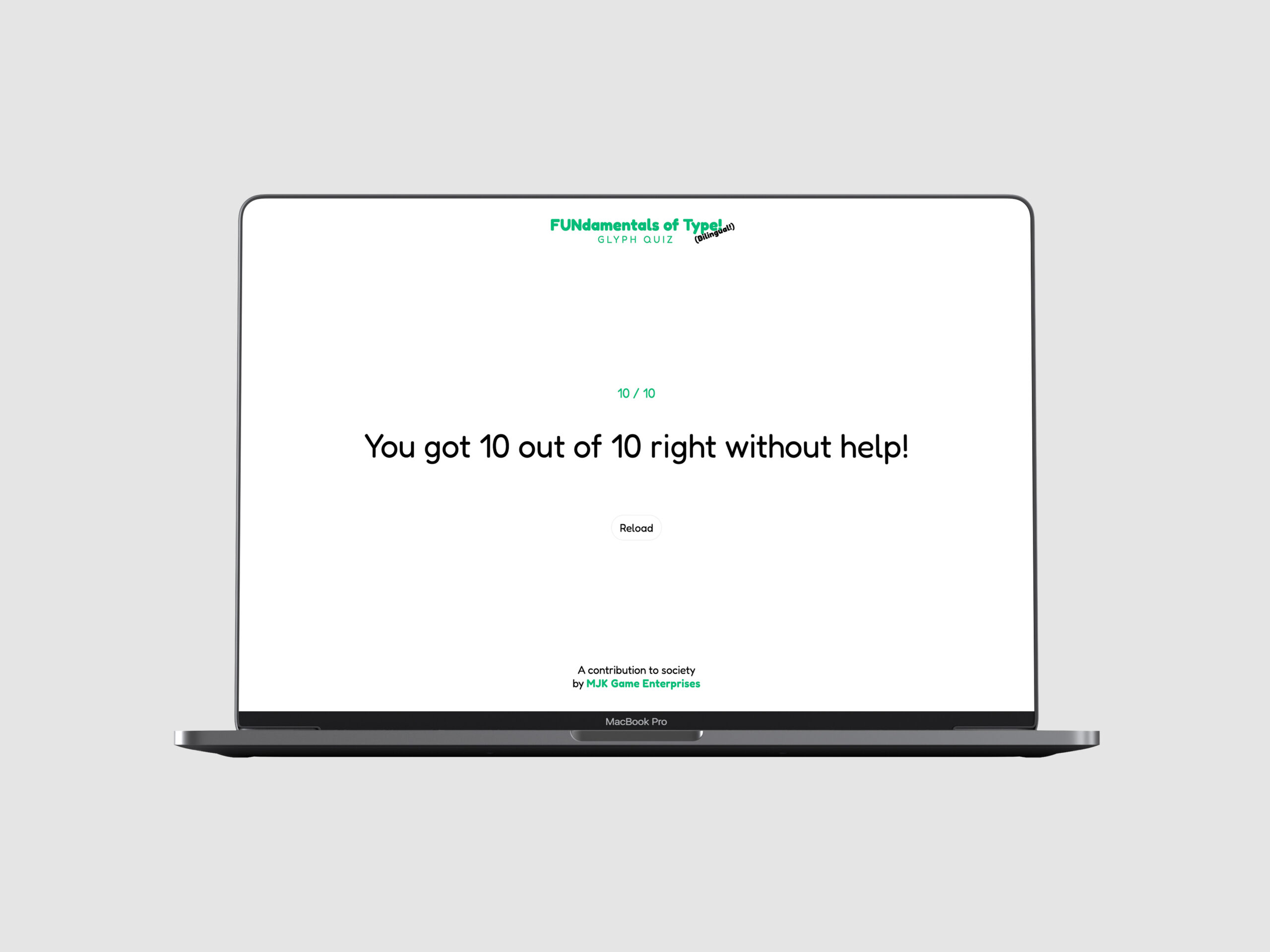 Bezel-Less Macbook Pro with Touch Bar Mockup by Anthony Boyd Gra