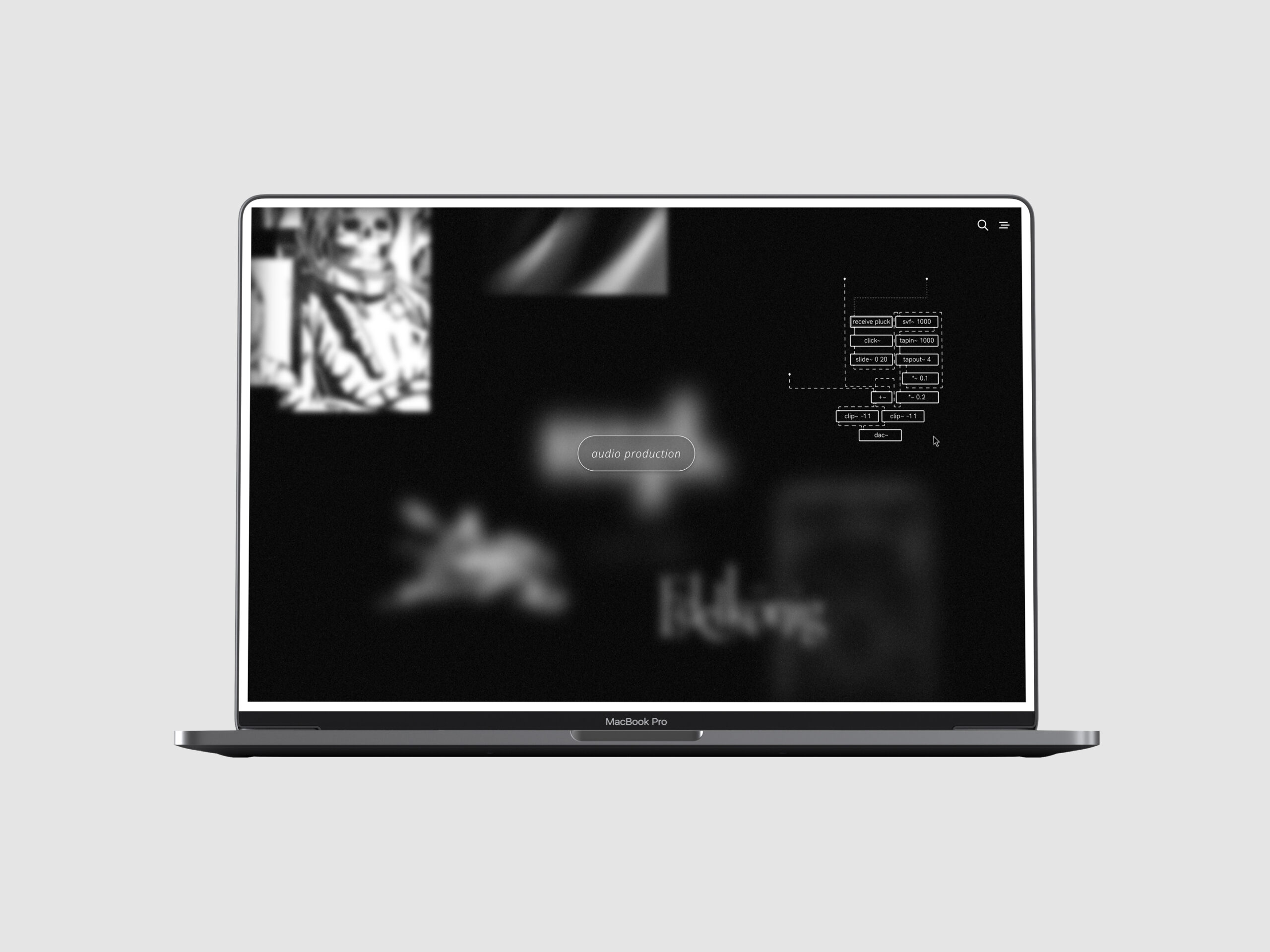 Bezel-Less Macbook Pro with Touch Bar Mockup by Anthony Boyd Gra