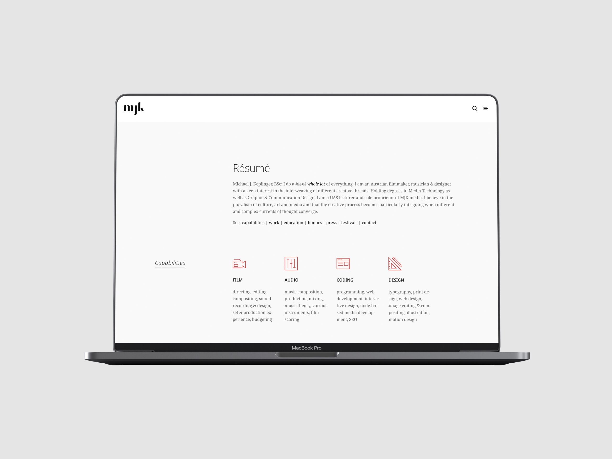 Bezel-Less Macbook Pro with Touch Bar Mockup by Anthony Boyd Gra